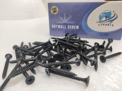 Black Polished Drywall Screws 25X6 3.5mm, Size: 25mm