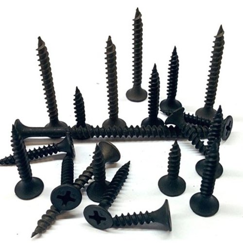 2 Inch Mild Steel Black Bugle Head Drywall Screw, For Furniture