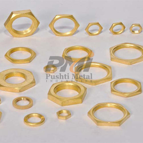 PMI Brass Lock Nut, For Hardware Fitting