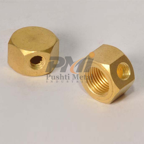 Hexagonal Polished Brass Stopper Plug, For Industrial