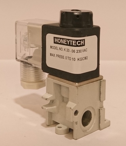 Honeytech SS, Brass 3/2 Direct Acting Valve, Valve Size: K 23 - 06