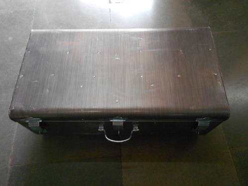 Silver Powder Coated Steel Trunk, For Multipurpose