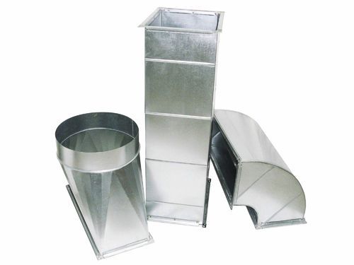 Polished GI Steel Duct