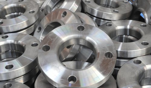 Round Duplex S31803 Flanges Fittings, For Construction