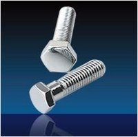 Round Head, Hex Head ROUND, HEXAGONAL Duplex Steel Bolts, For Industrial, Packaging Type: Box