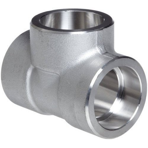 Threaded Stainless Steel Forged Tee, For Plumbing Pipe