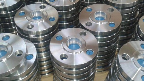 Polished Uns S32750 Duplex Steel Slip On Flange, For Industrial, Size: 10inch
