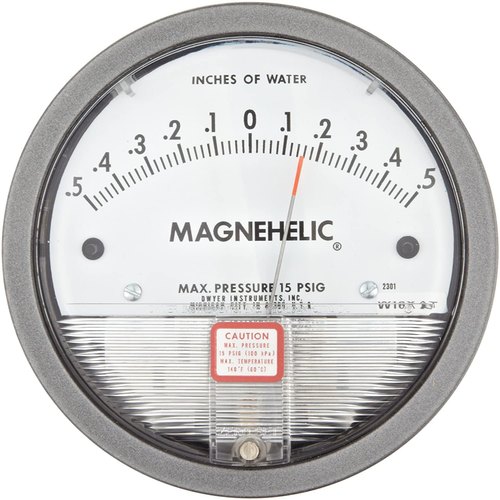 Dwyer Make Magnehelic Pressure Gauge, 0 to 300 bar(0 to 4000 psi)