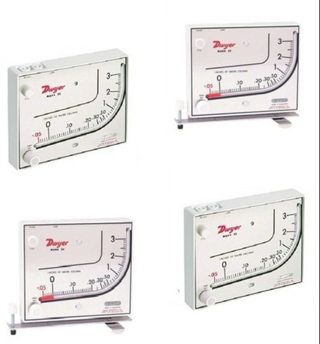 Molded Plastic Mark II Model 41-600PA Dwyer Manometer 20-0-600 Pa