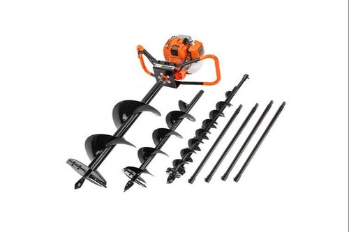 Ice n Soil Auger Digger Drill - Landscaping, Gardening, Pole