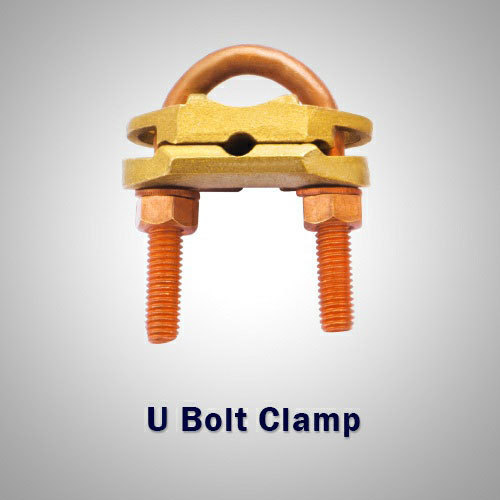 Aluminium and Brass U Bolt Clamp, Packaging Type: Box