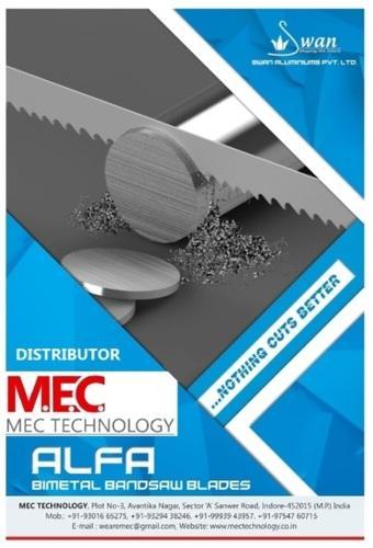 MEC 3760mm*34mm*1.1mm Bi- Metal Band Saw Blade