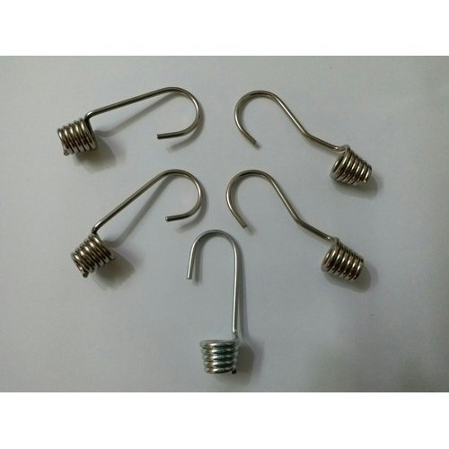 Stainless Steel Hook Spring, Packaging Type: Box