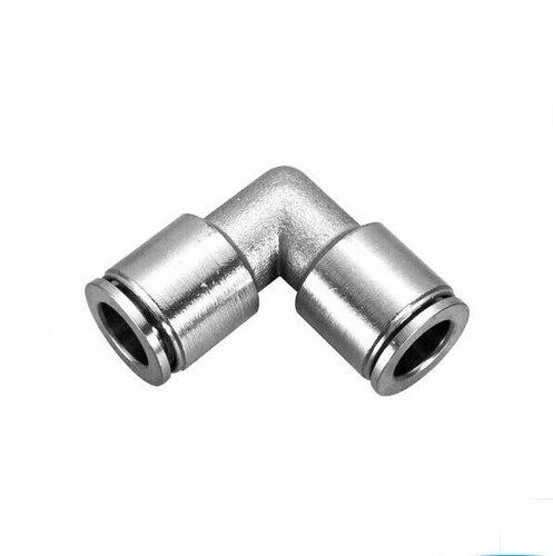 SS 90 degree Elbow Connector, For Chemical Handling Pipe