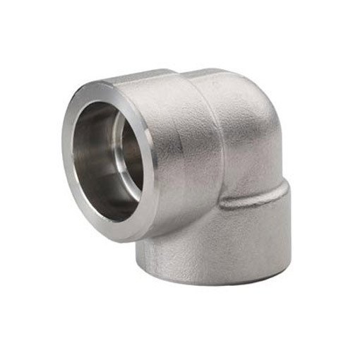 90 Degree SS Socket Weld Elbow, For Pipe Fitting