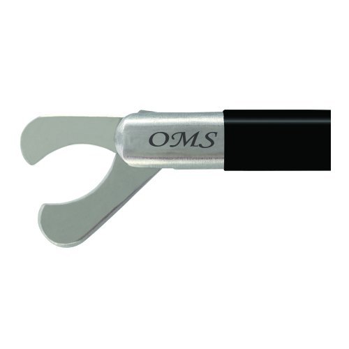 Om Surgicals Metal Elbowless Hook Scissor (Single Action)