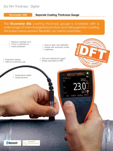 Elcometer 456 Coating Thickness Gauge