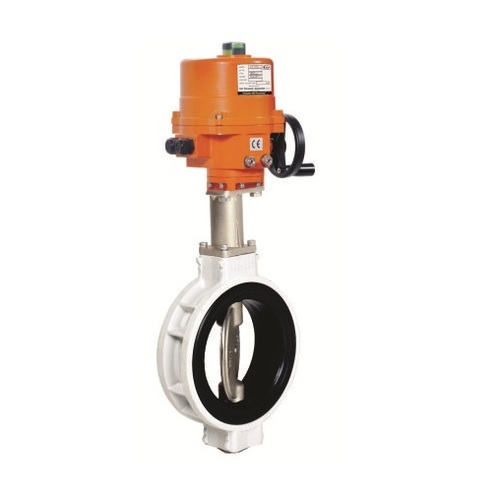 Aluminium Manual, Solenoid Electric Actuator Operated Butterfly Valve