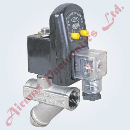Hydint ASTM A351 Gr. CF8 Auto Drain Valve With Electrical Adjustable Timer