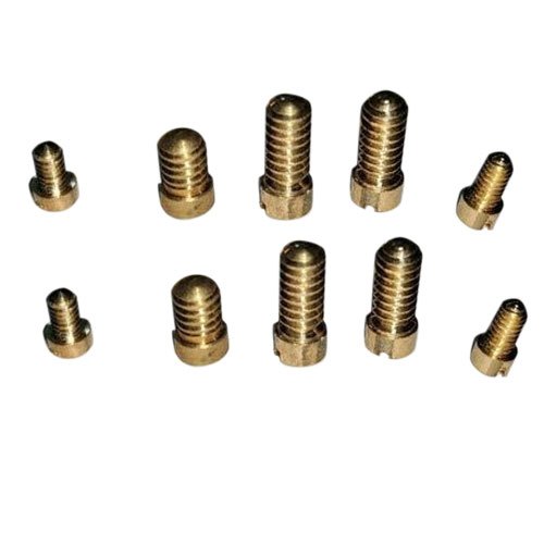 Round Electrical Brass Screw, Packaging Type: By weight