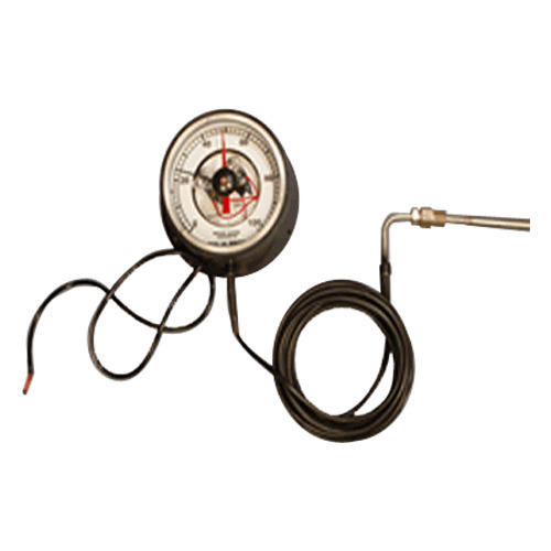 Walia Bros Steel Electrical Contact Type Temperature Gauge, For Industrial