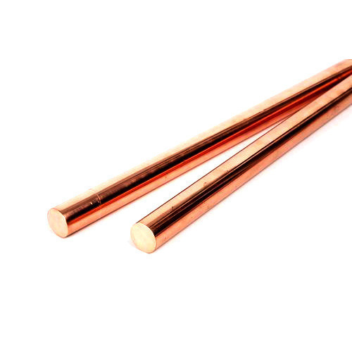 1 Mm To 200 Mm Round Electrode Copper Bar, Available Grades: Ready Stock
