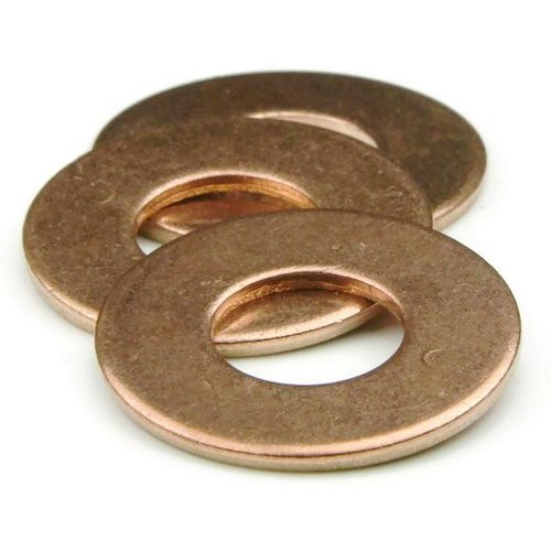 Golden Round Electroplated Bronze Washer