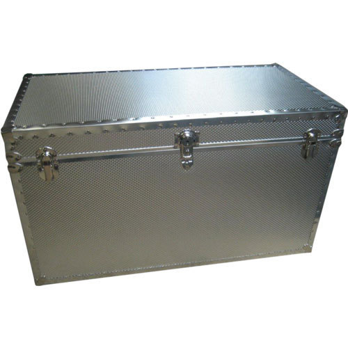 Embossed Steel Storage Trunk