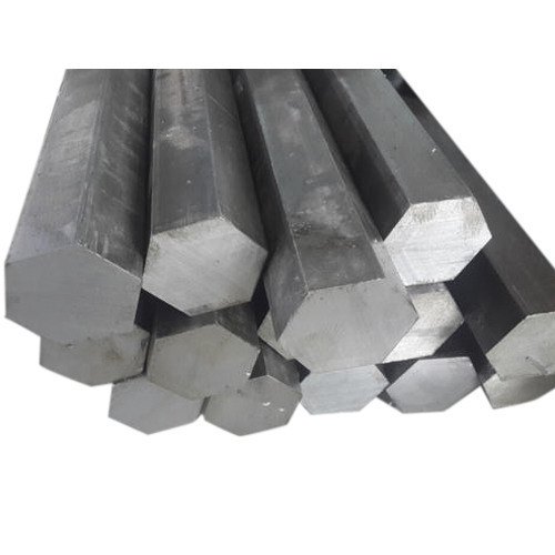 Alloy Steel Galvanized EN 15 Bright Hex Bar, For Construction, Single Piece Length: 6 meter