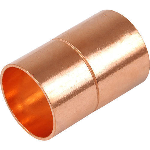 Copper End Feed Straight Coupler