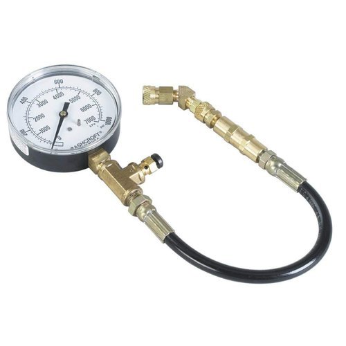 Analog Mild Steel Engine Compression Gauge