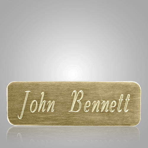 Metal Engraving Name Plate