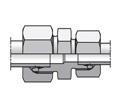 EO/EO-2 Straight, Reducer Union - GR, 24 Degree Flareless