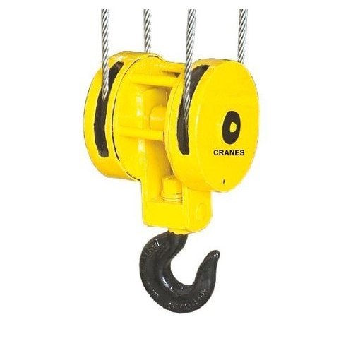 Mild Steel EOT Crane Block Hook, For Lifting, Max Load Capacity: 25 Ton