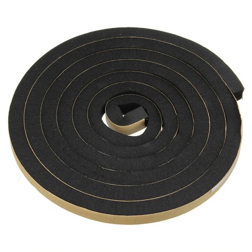 Black Epmd EPDM Self Adhesive Strip Gasket