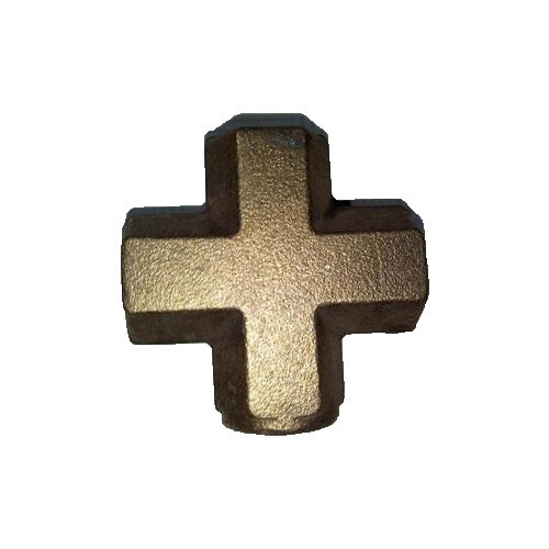 1/2 inch Cast Iron Equal Cross, For Chemical Handling Pipe