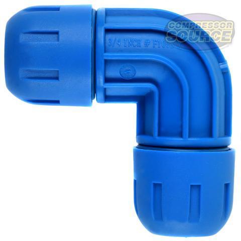 Short Radius Polypropylene Equal Elbow, For Compressed Air