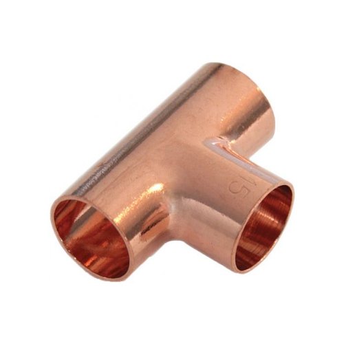 Equal Tee Copper Fittings, Gas Pipe And Chemical Fertilizer Pipe