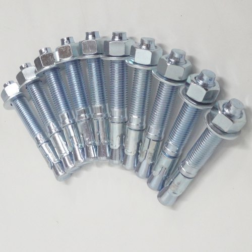 Carbon Steel, Stainless Steel Expansion Bolt, For Industrial, Size: M6 To M24
