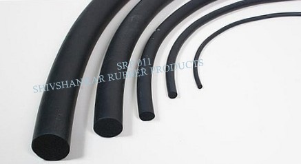Black Extruded Rubber Cords, Size: 2 To 50mm