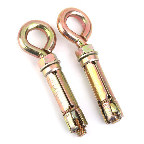 Round Golden Eye Bolt Anchor, For Construction