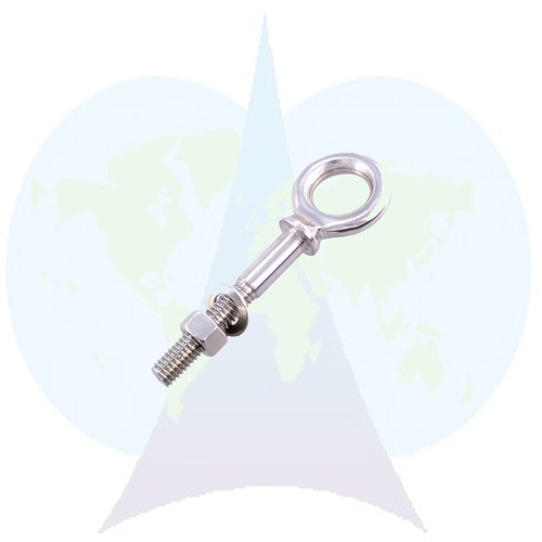 Silver Stainless Steel Eye Bolt, Size: 20 To 200 Mm, for Hardware Fitting