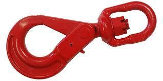 Eye Self Locking Hook, Powder Coated