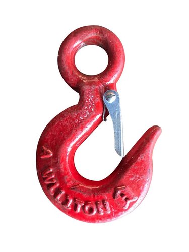 Mild Steel Eye Sling Hook, Capacity: 5 Ton