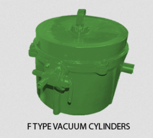 F Type Vacuum Cylinder, Size: 15 Inch To 24 Inch