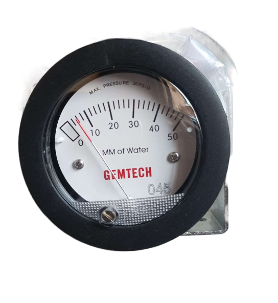 GEMTECH MINI Differential Pressure Gauge