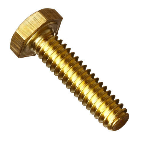 Brass Threded Hex Bolt