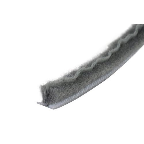 Grey Fabric Fin Wool Pile, For Uses in Window And Door, Size/Length: 5mm-9mm