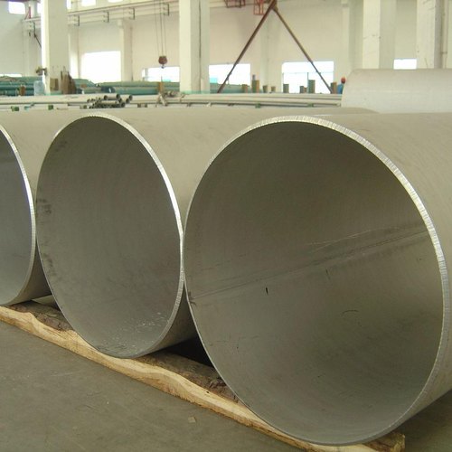 Round Stainless Steel Fabricated Pipe, Size: 8 INCH TO 36 INCH