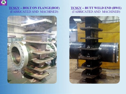 Fabricated Slab Gate Valves - Heavy Fabrication, Flanged